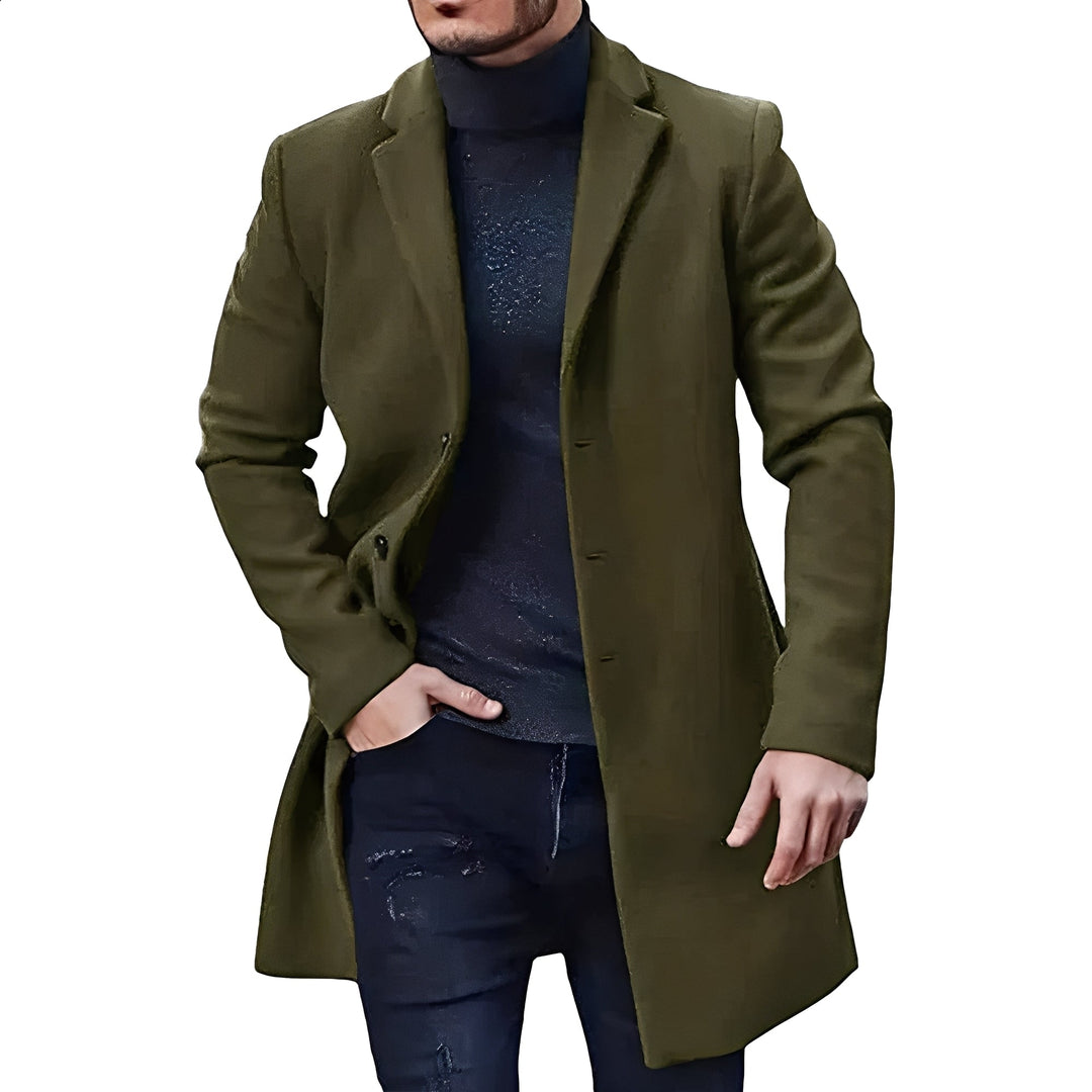Jaqueta masculina elegante para todas as estações. Estilo versátil para compor looks de moda masculina com sofisticação.
