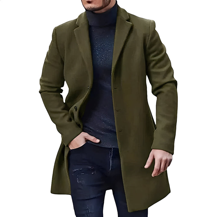 Jaqueta masculina elegante para todas as estações. Estilo versátil para compor looks de moda masculina com sofisticação.