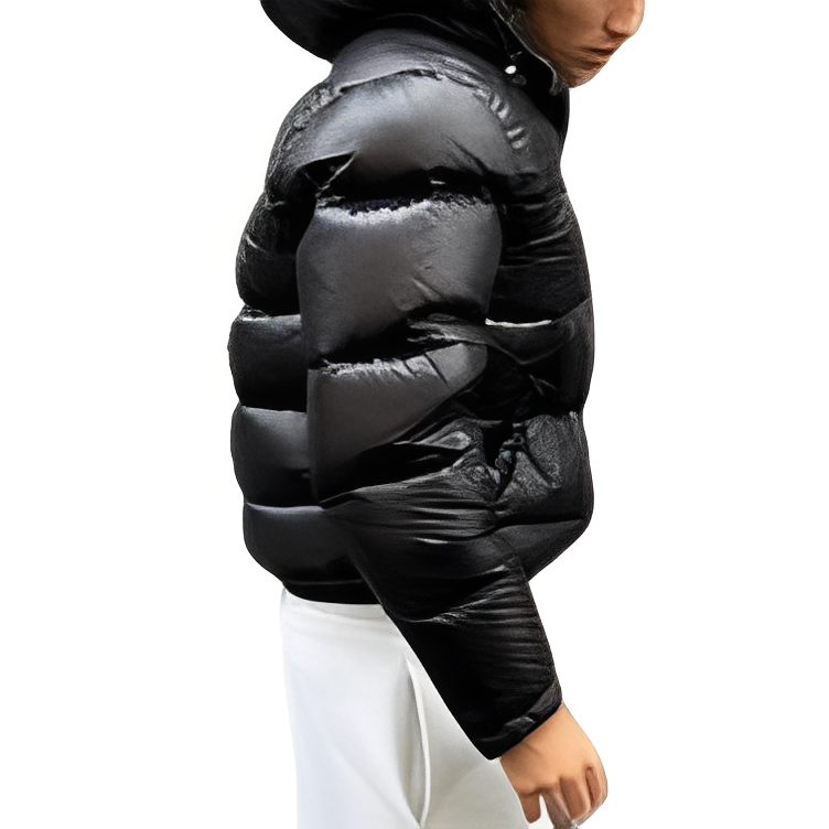 Casaco masculino casual com capuz para outono inverno, proporcionando proteção contra vento e estilo moderno.
