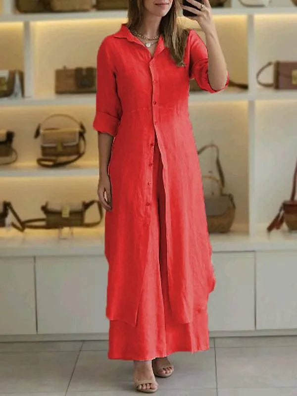 Elegante conjunto de luxo feminino Vivenne, duas peças perfeitas para moda outono/inverno com estilo.