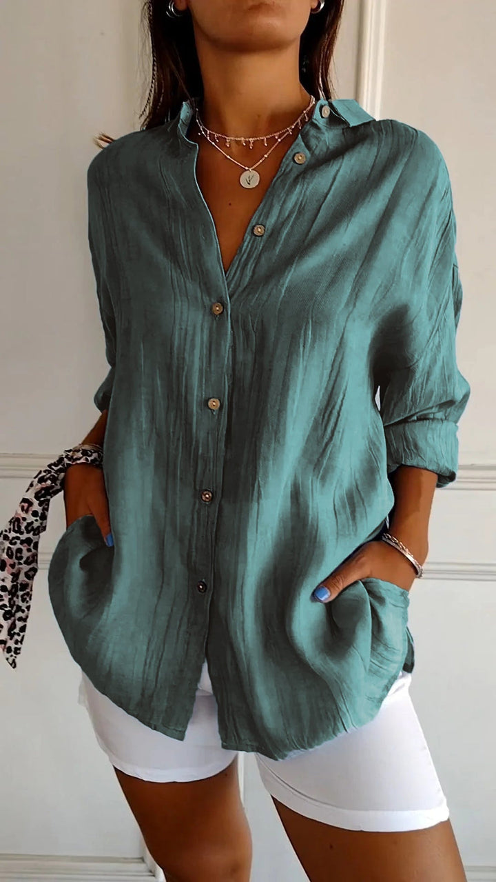 Moda feminina: camisa elegante e confortável para um estilo atemporal.