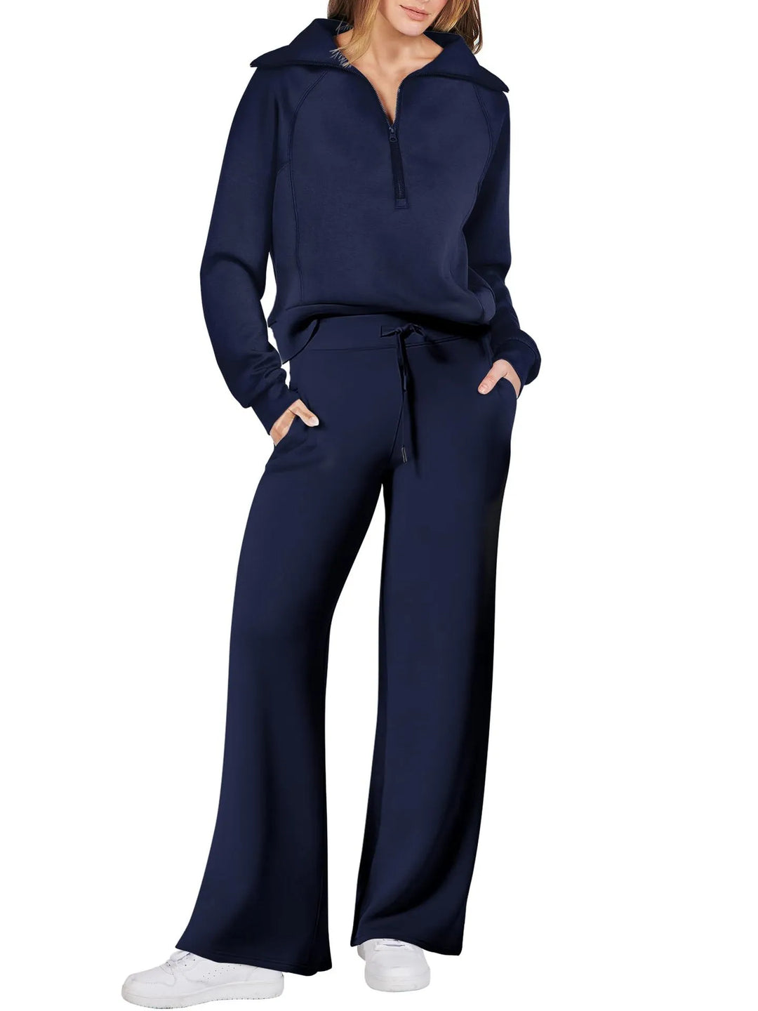 Moda feminina: Conjunto Esmee de lounge wear. Tendência em roupas de casa, confortável e estiloso.