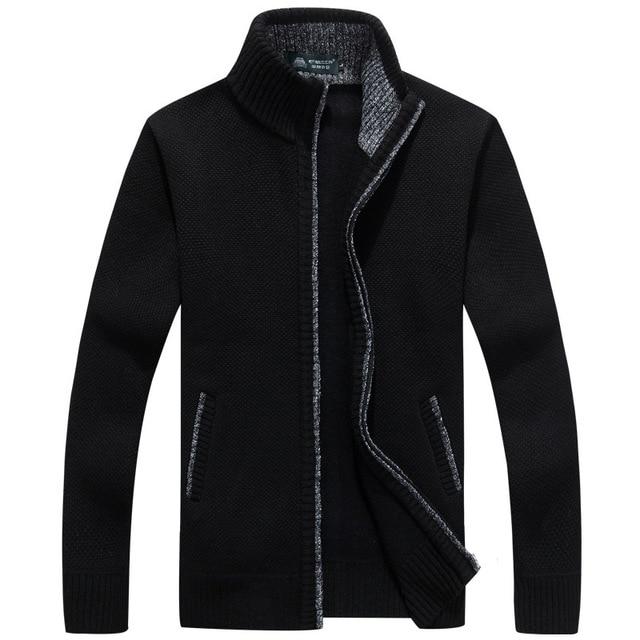 Casaco masculino de inverno quente e confortável, ideal para o frio intenso.