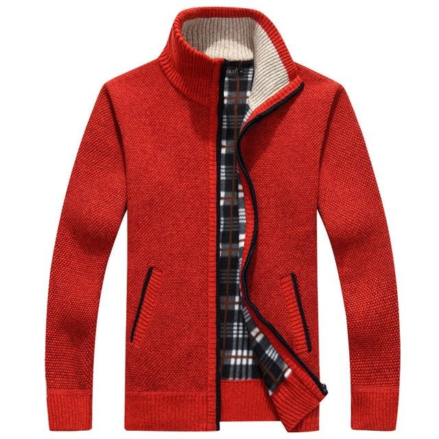 Agasalho masculino super confortável, projetado para manter o calor no inverno.