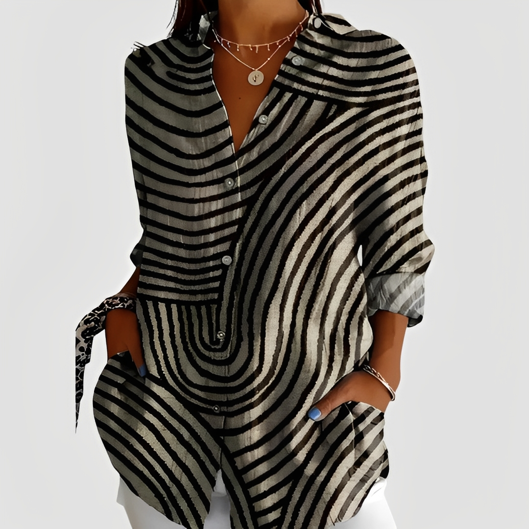Blusa feminina de verão, fresca e confortável para dias quentes. Estilo casual e elegante para o dia a dia.