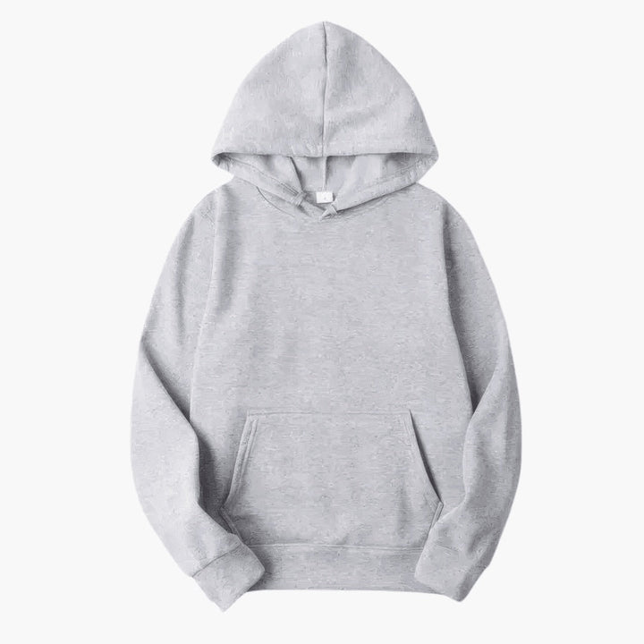 Hoodie masculino macio e confortável para outono/inverno, com tecido de qualidade superior.