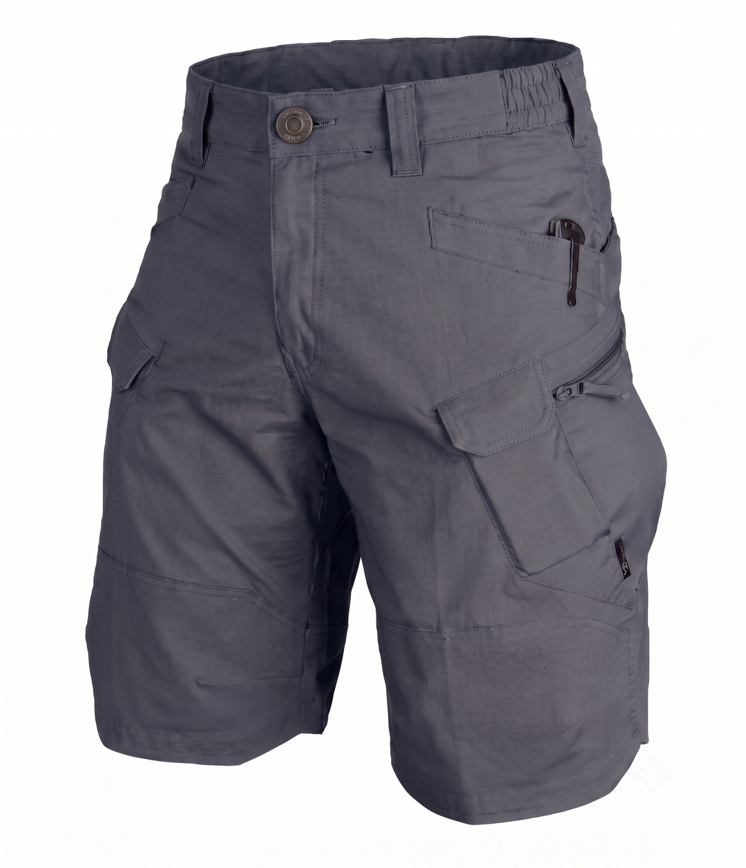 Homem usando shorts masculino casual. Conforto e estilo para o verão, caminhada ou lazer na praia.