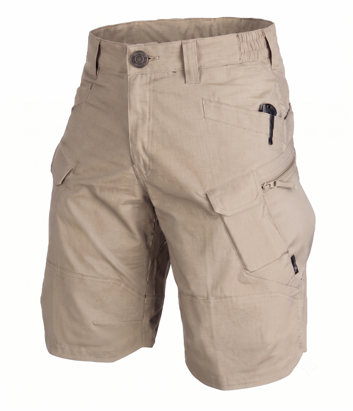 Shorts masculino de verão com tecido confortável, perfeito para praia, caminhada e lazer.