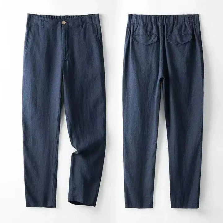 Terno masculino de linho com corte moderno. Roupa perfeita para casamentos ou eventos de verão.