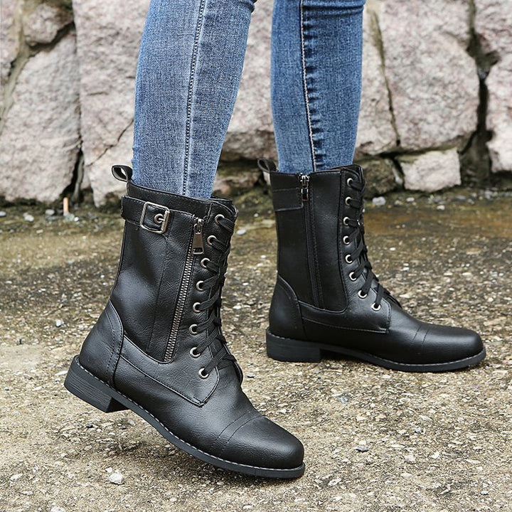 Botas Ortopédicas Femininas Bella Cinza: Perfeitas para conforto diário e um toque de moda casual.