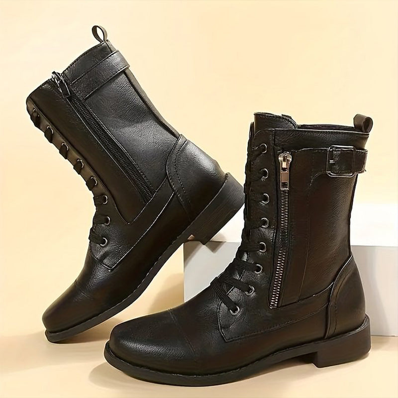 Botas Femininas Bella: Modelo ortopédico com design elegante, ideal para o conforto e a moda diária.