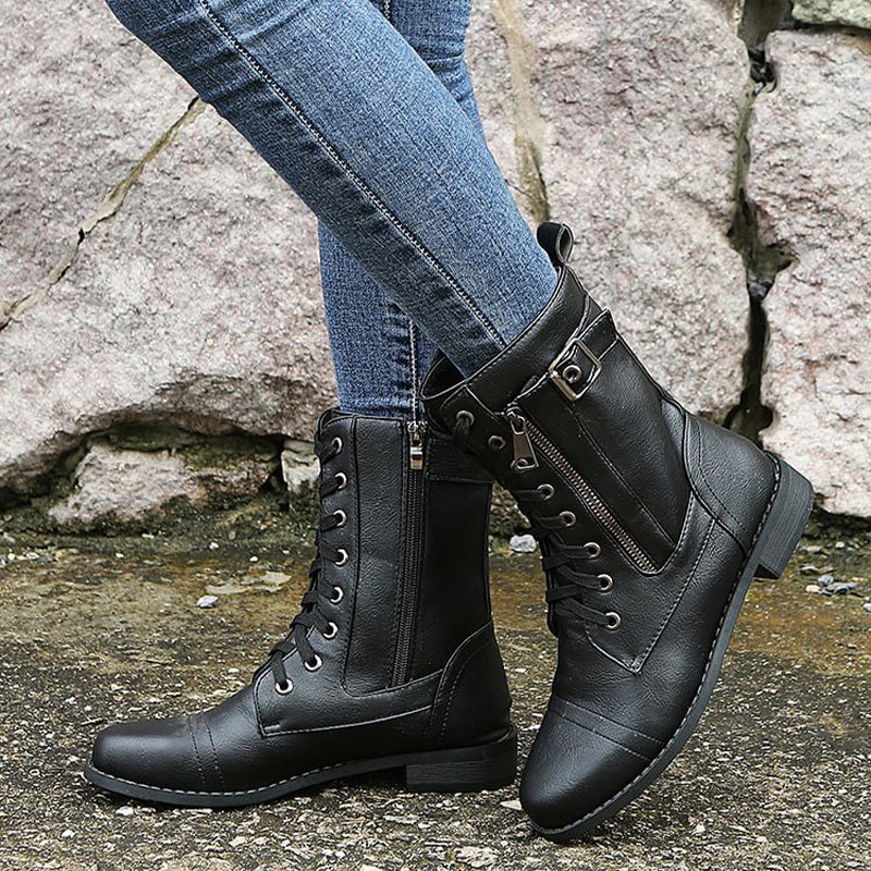 Botas Femininas Ortopédicas Bella Pretas: Estilo versátil e suporte ortopédico para a moda inverno.