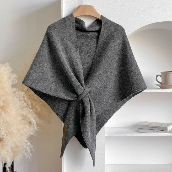 Cachecol de outono feminino, macio e quente, um toque de elegância para seu look.