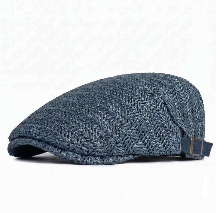 Chapéu de verão masculino, clássico italiano, ajustável para máximo conforto e estilo elegante.